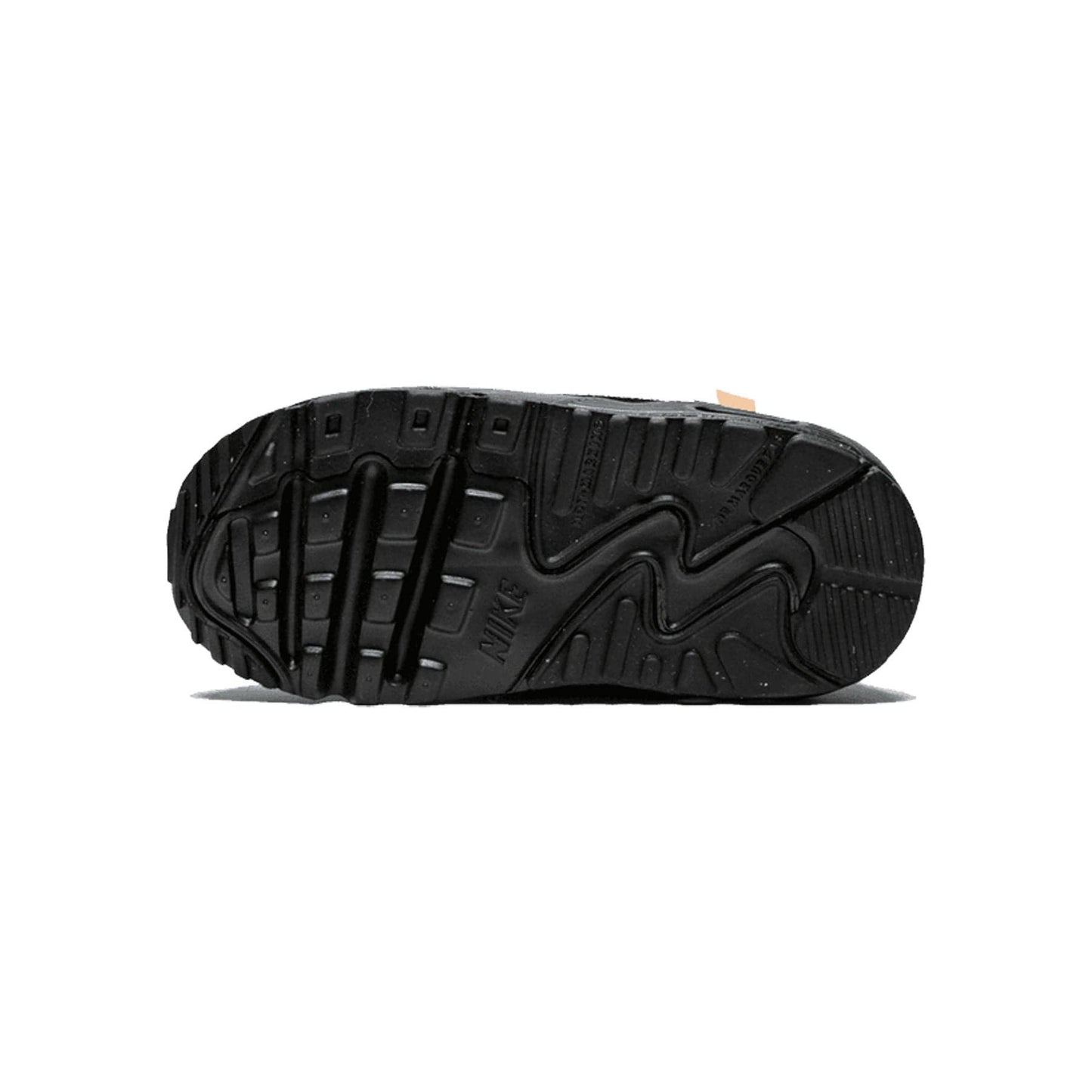Off-White x Nike Air Max 90 TD 'Black' — UK 0C | EU 15 | US 0C — Detail View