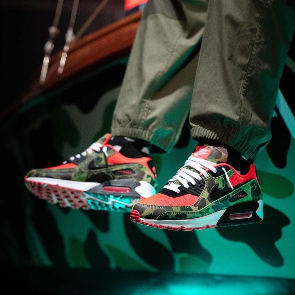 Nike Air Max 90 SP 'Reverse Duck Camo' (2020) — 3 UK | 35.5 EU — Alternate View 7