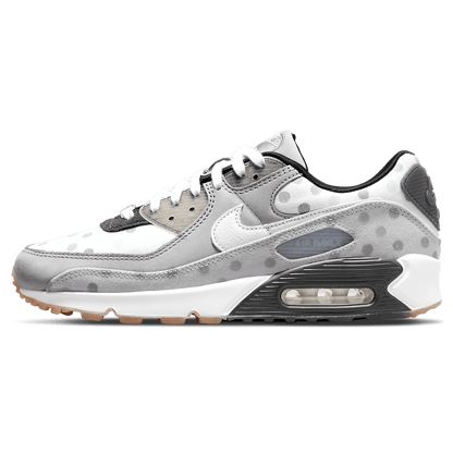 Nike Air Max 90 'White Polka Dot' — UK 3 | EU 35.5 | US 3.5 — Front View