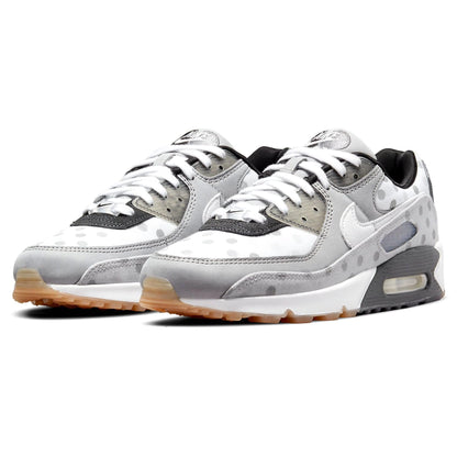 Nike Air Max 90 'White Polka Dot' — UK 3 | EU 35.5 | US 3.5 — Side View