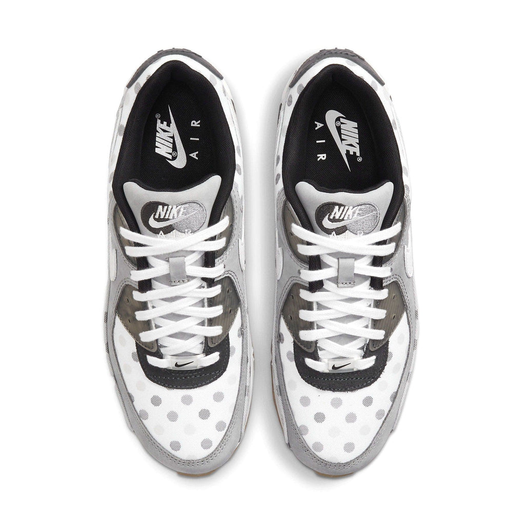 Nike Air Max 90 'White Polka Dot' — UK 3 | EU 35.5 | US 3.5 — Back View