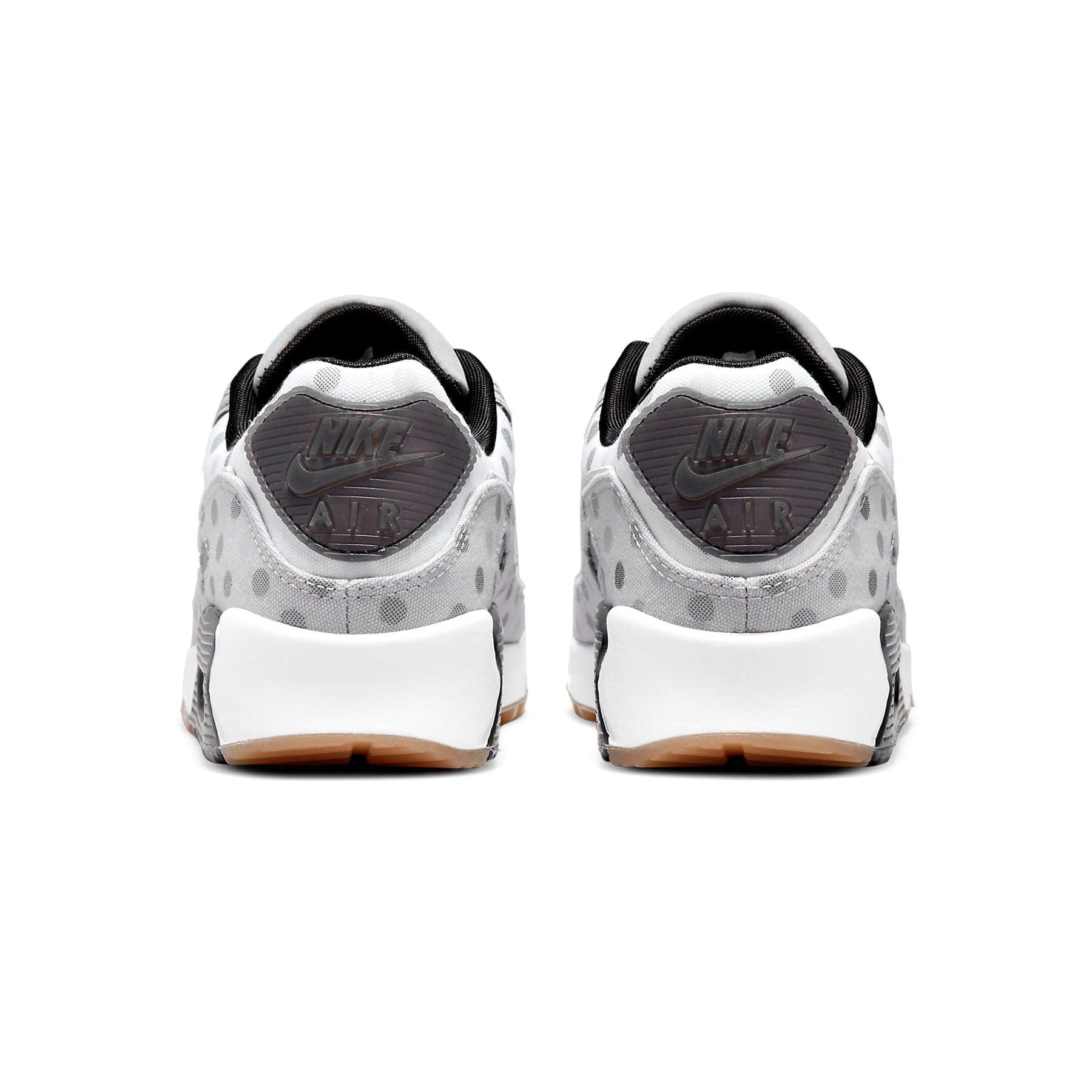 Nike Air Max 90 'White Polka Dot' — UK 3 | EU 35.5 | US 3.5 — Top View