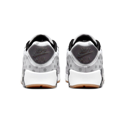 Nike Air Max 90 'White Polka Dot' — UK 3 | EU 35.5 | US 3.5 — Top View