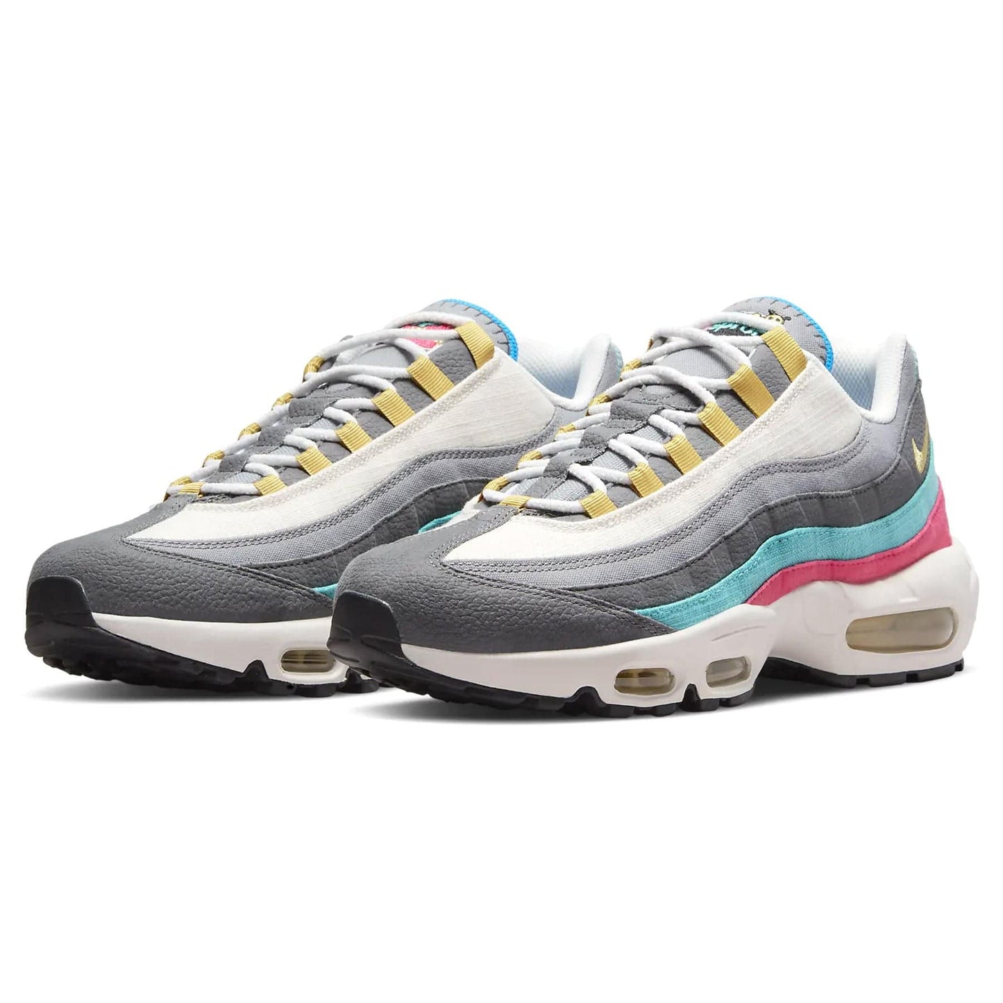Nike Air Max 95 SE 'Iron Grey Celery' — UK 3 | EU 35.5 | US 3.5 — Side View