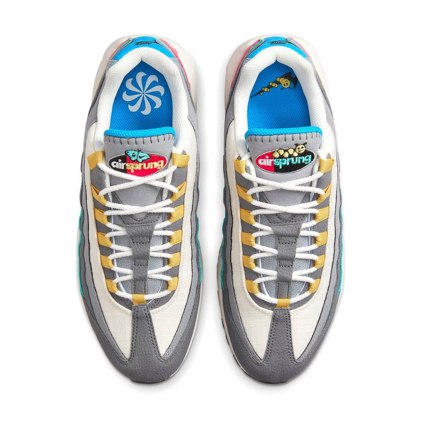 Nike Air Max 95 SE 'Iron Grey Celery' — UK 3 | EU 35.5 | US 3.5 — Back View