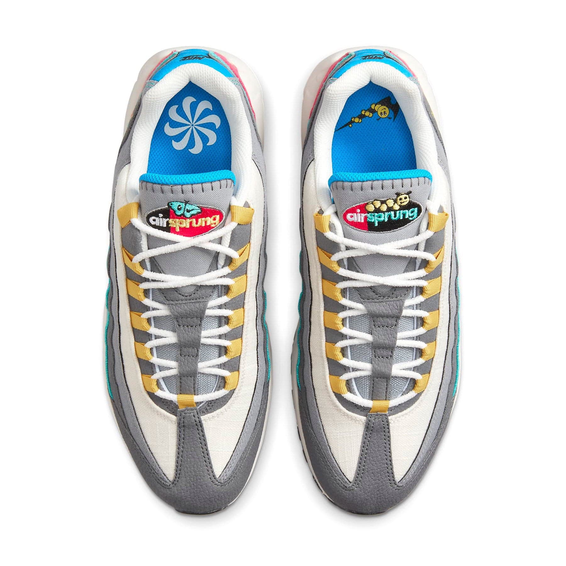 Nike Air Max 95 SE 'Iron Grey Celery' — UK 3 | EU 35.5 | US 3.5 — Back View