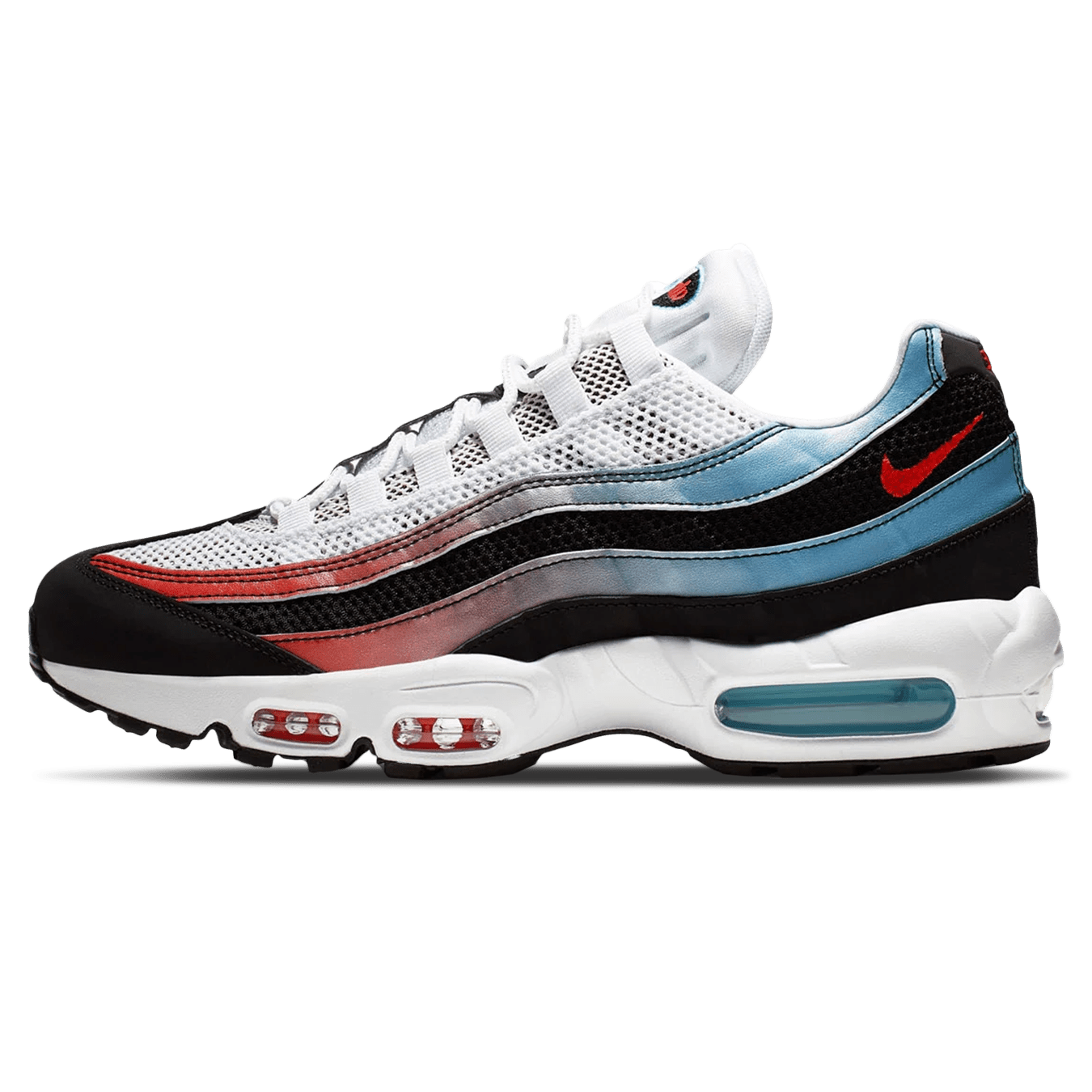 Nike Air Max 95 'Blue Red Gradient' — UK 3 | EU 35.5 | US 3.5 — Front View