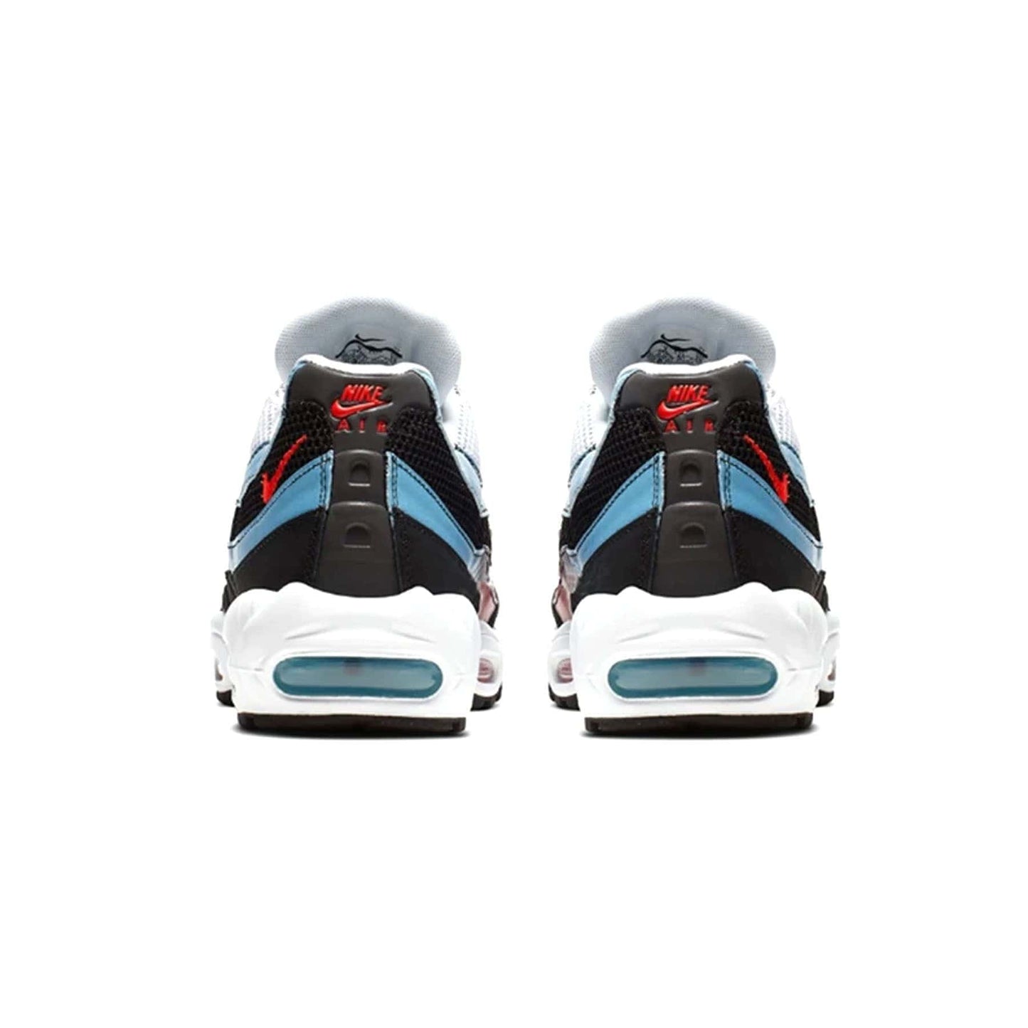 Nike Air Max 95 'Blue Red Gradient' — UK 3 | EU 35.5 | US 3.5 — Back View