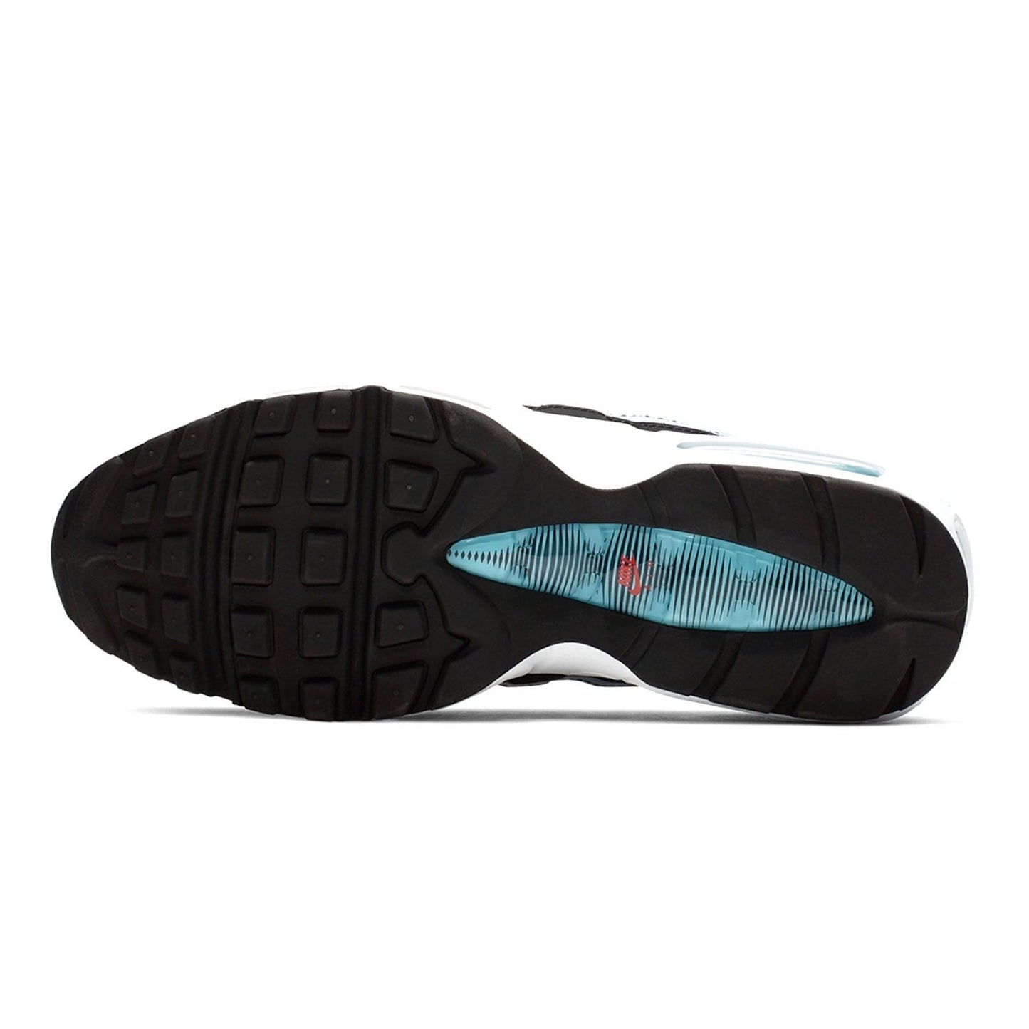 Nike Air Max 95 'Blue Red Gradient' — UK 3 | EU 35.5 | US 3.5 — Top View