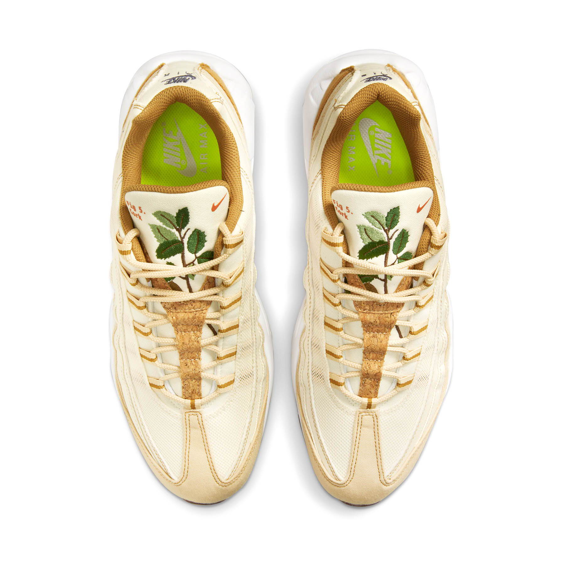 Nike Air Max 95 SE 'Cork' — UK 3 | EU 35.5 | US 3.5 — Back View