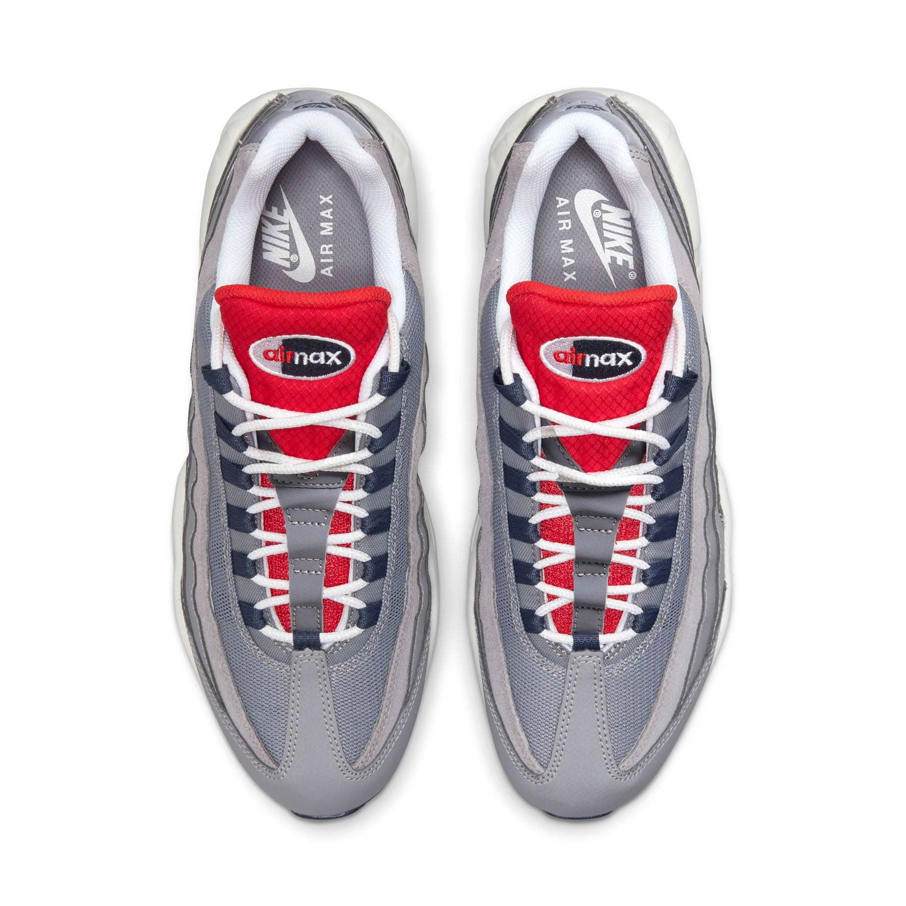 Nike Air Max 95 'Grey USA' — UK 3 | EU 35.5 | US 3.5 — Back View