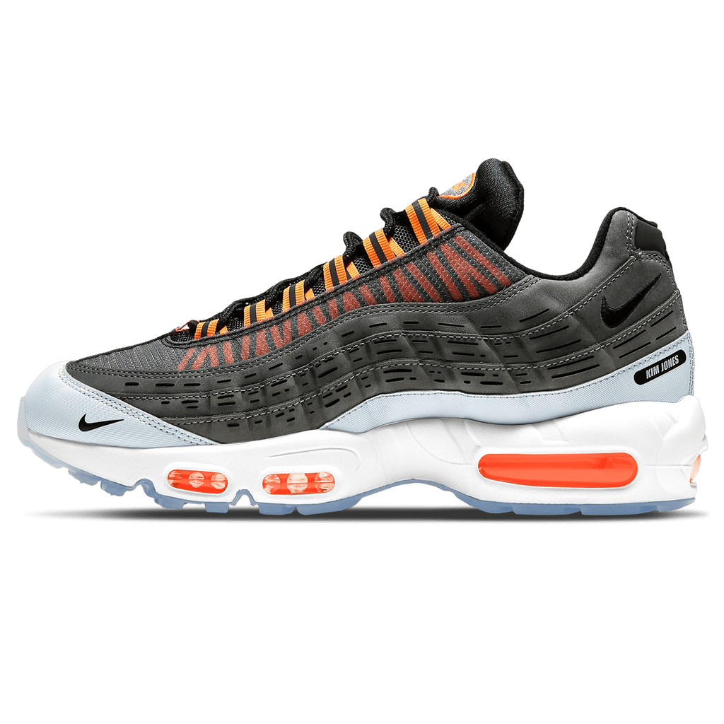 Nike Air Max 95 Kim Jones Black 'Total Orange' — UK 3 | EU 35.5 | US 3.5 — Front View
