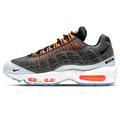 Nike Air Max 95 Kim Jones Black 'Total Orange' — UK 3 | EU 35.5 | US 3.5 — Front View