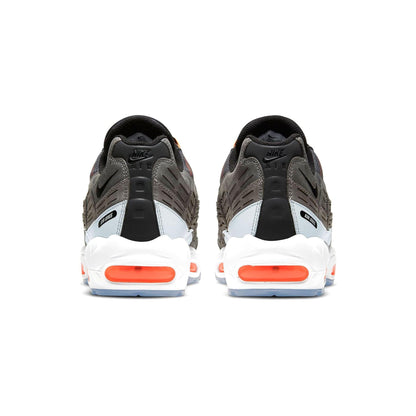 Nike Air Max 95 Kim Jones Black 'Total Orange' — UK 3 | EU 35.5 | US 3.5 — Side View