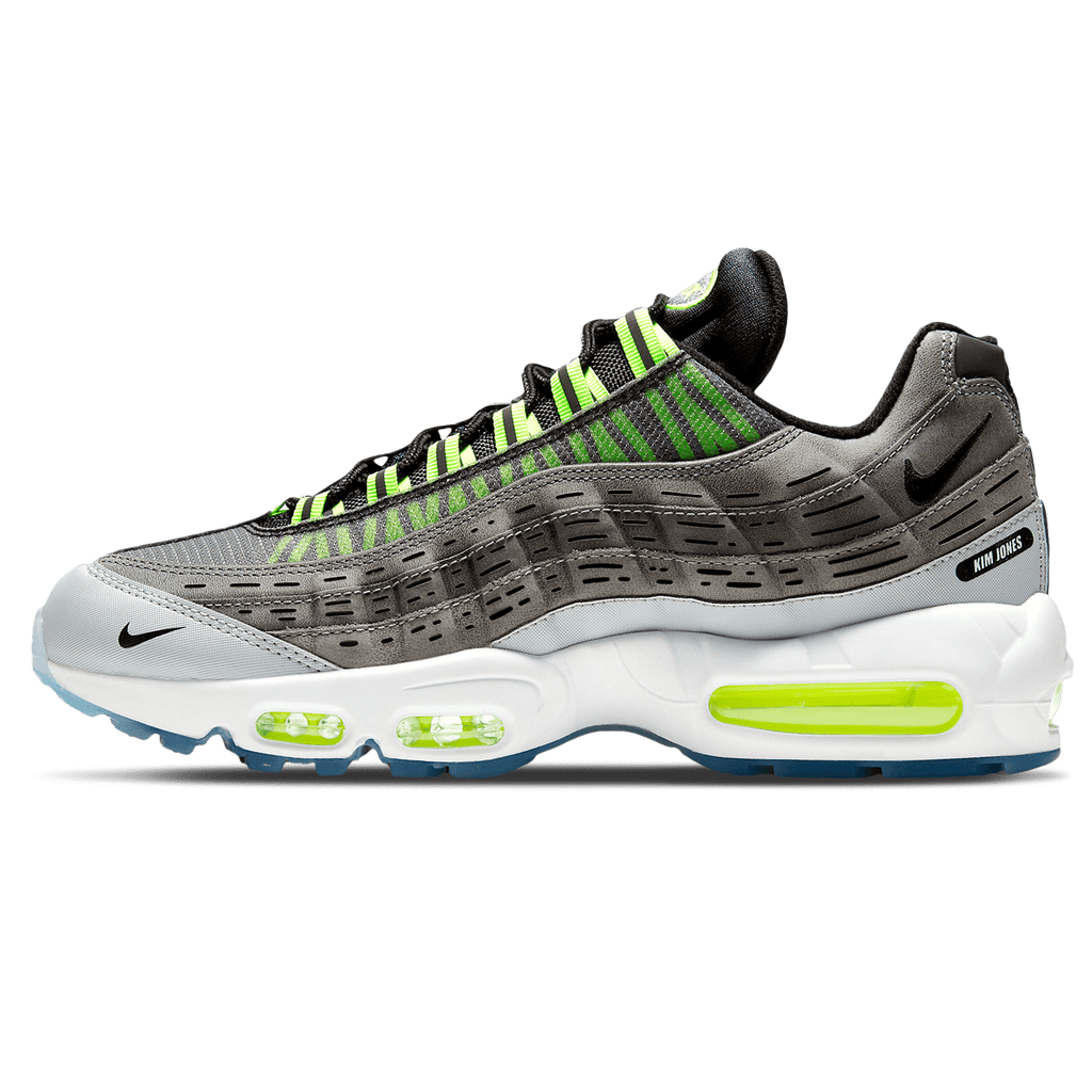 Nike Air Max 95 Kim Jones Black 'Volt' — UK 3 | EU 35.5 | US 3.5 — Front View