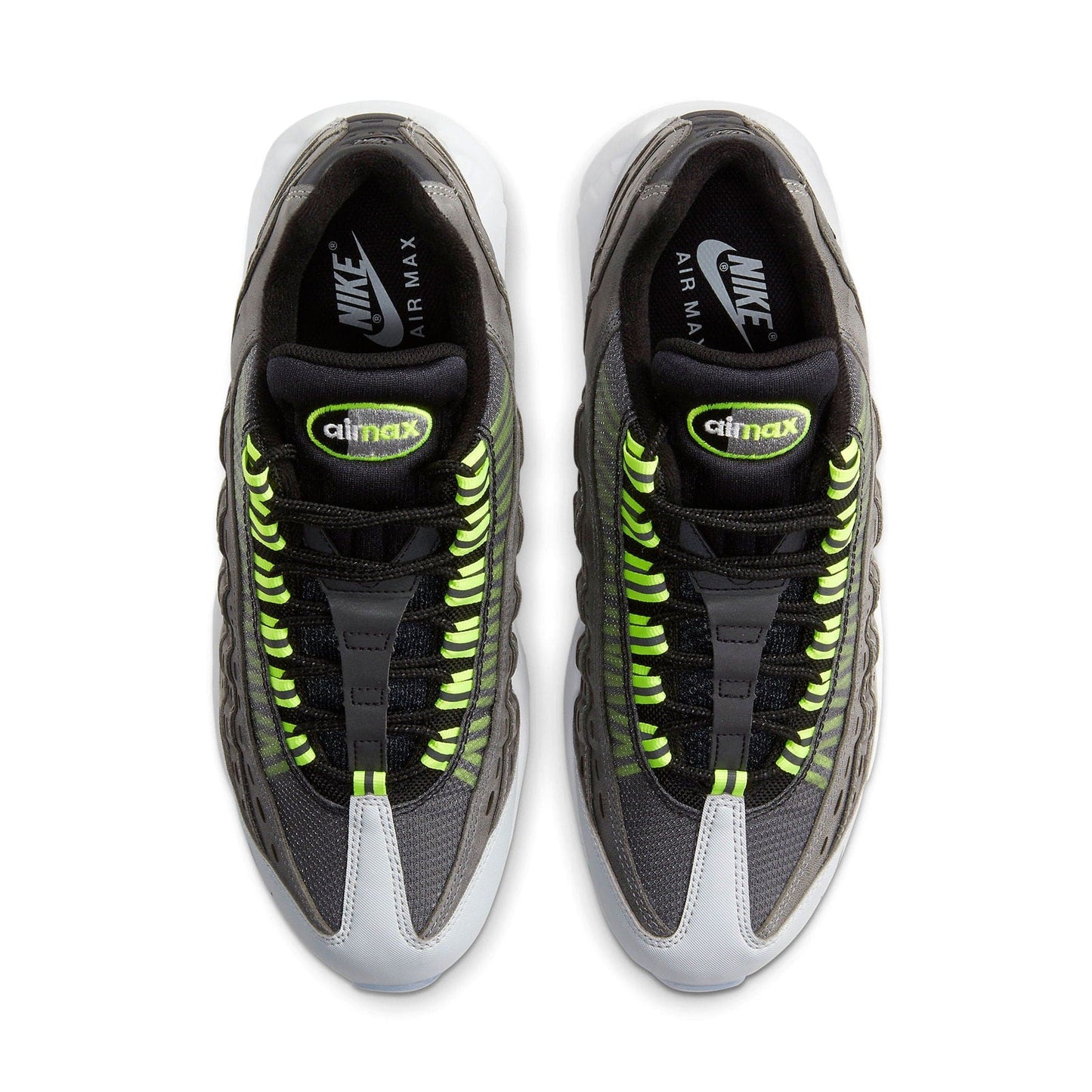 Nike Air Max 95 Kim Jones Black 'Volt' — UK 3 | EU 35.5 | US 3.5 — Back View