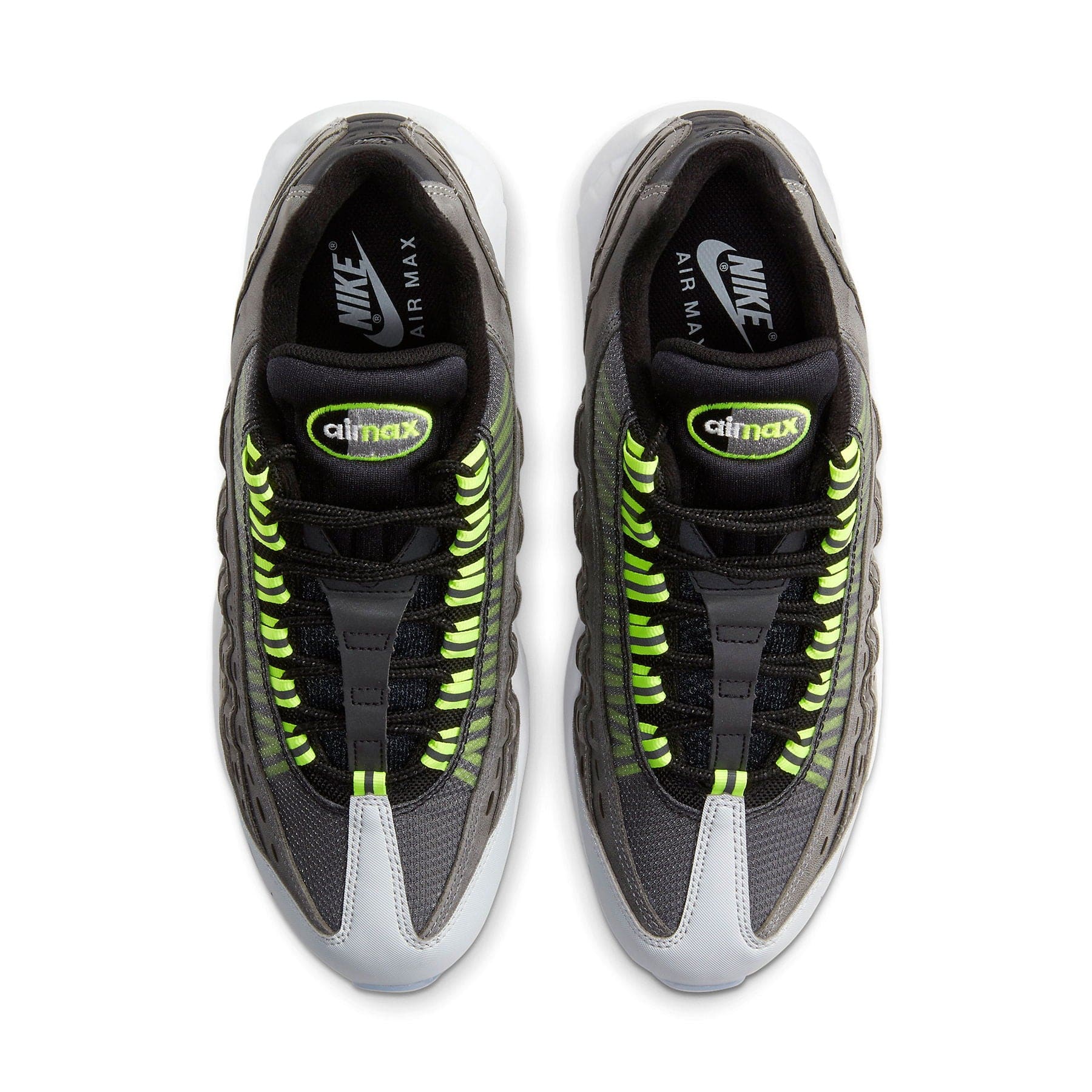 Nike Air Max 95 Kim Jones Black 'Volt' — UK 3 | EU 35.5 | US 3.5 — Back View