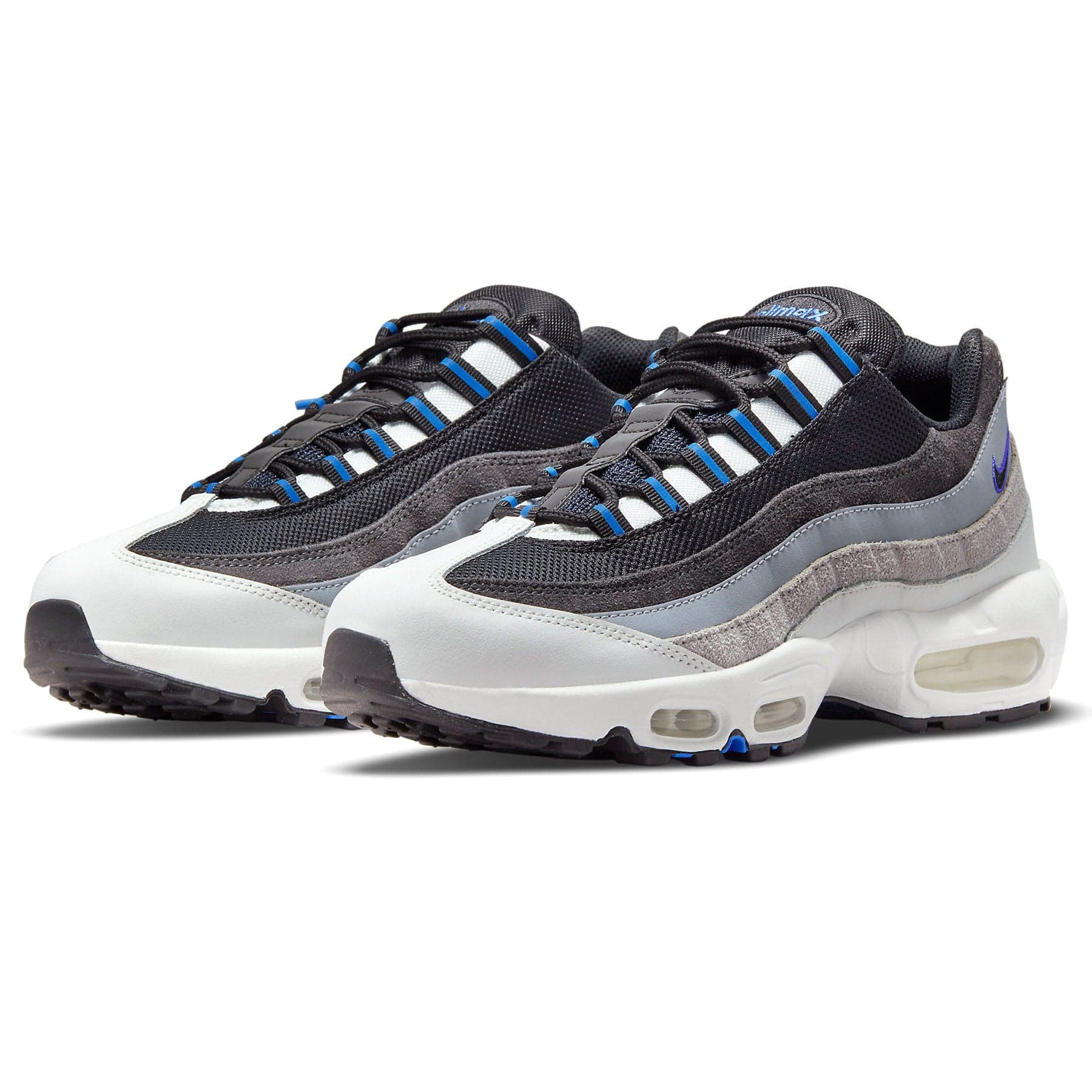 Nike Air Max 95 'Black Medium Blue' — UK 3 | EU 35.5 | US 3.5 — Side View