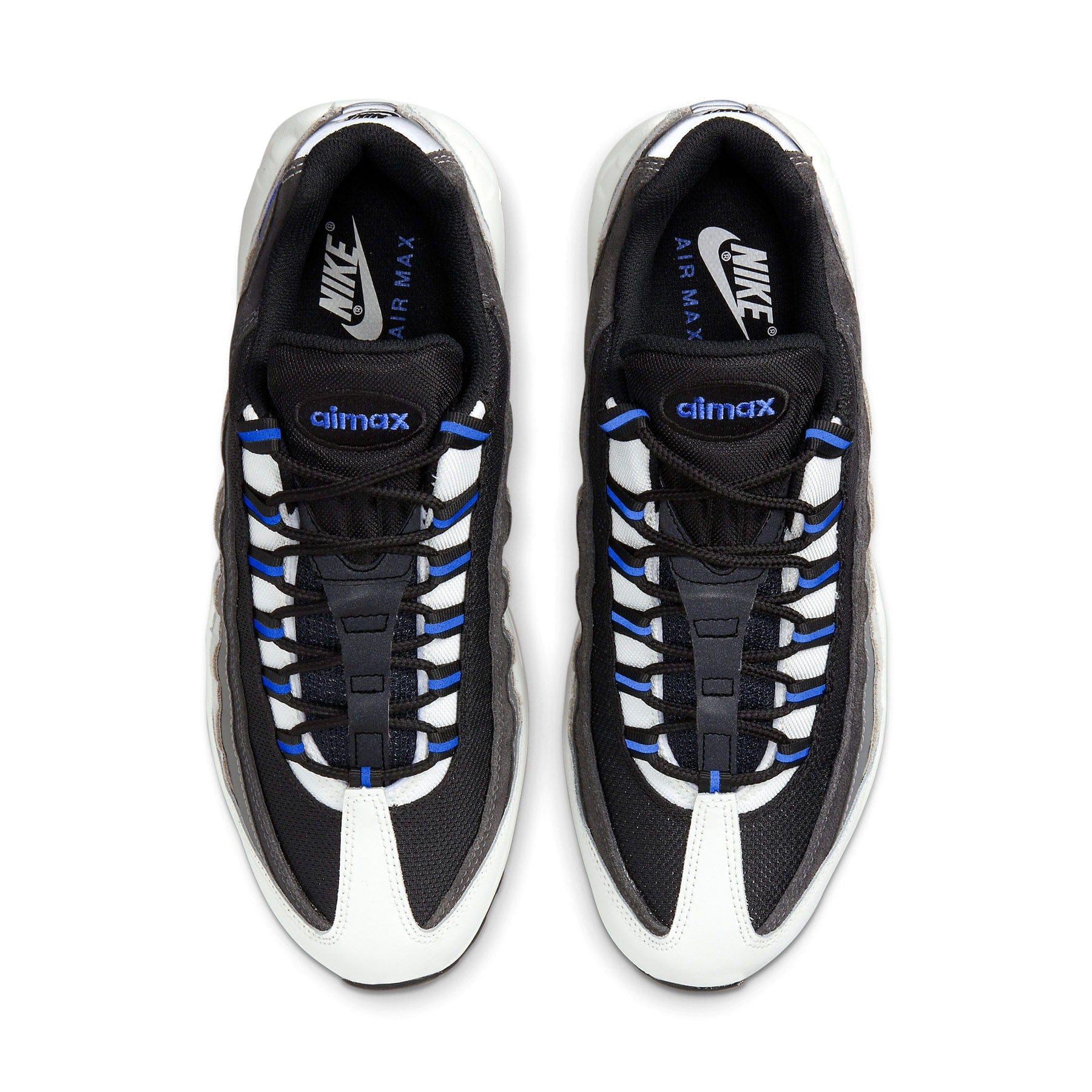 Nike Air Max 95 'Black Medium Blue' — UK 3 | EU 35.5 | US 3.5 — Back View