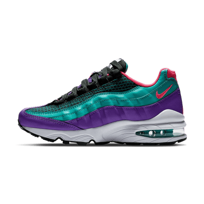 Air Max 95 Now GS 'Green Cabana' — UK 3 | EU 35.5 | US 3.5 — Front View