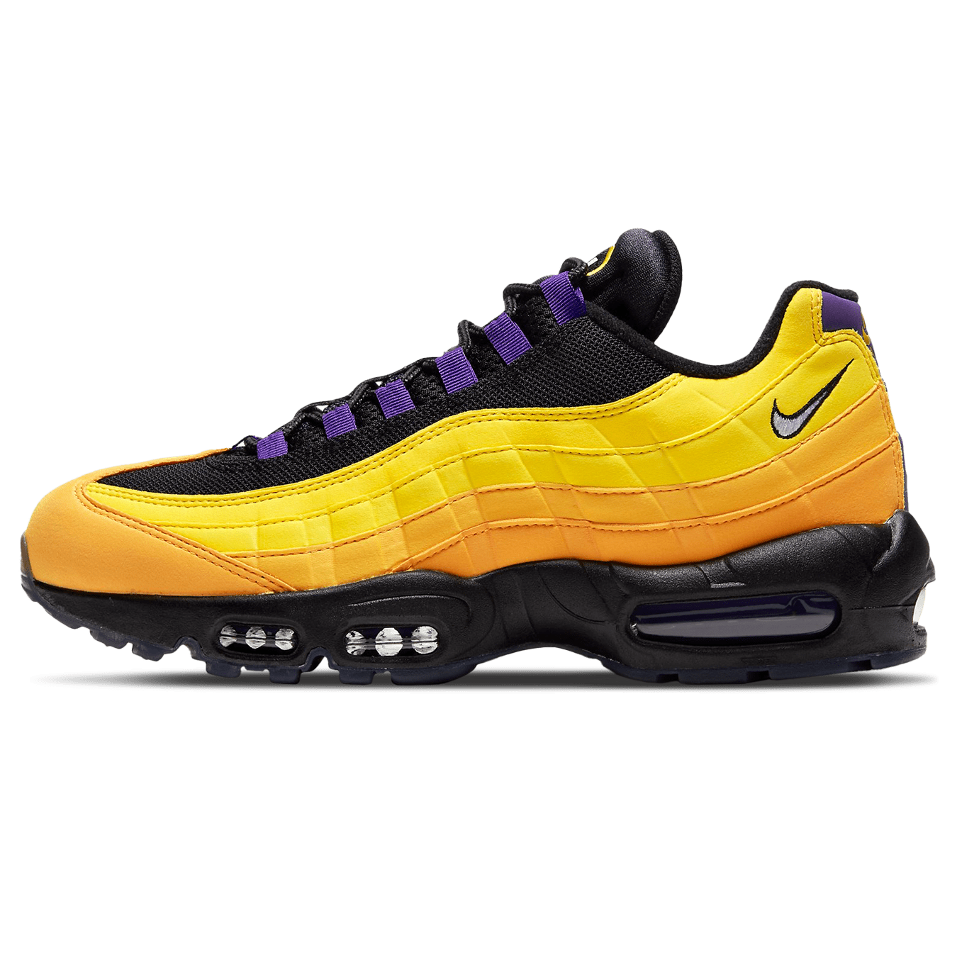 Nike Air Max 95 NRG 'LeBron Lakers' — UK 3 | EU 35.5 | US 3.5 — Front View