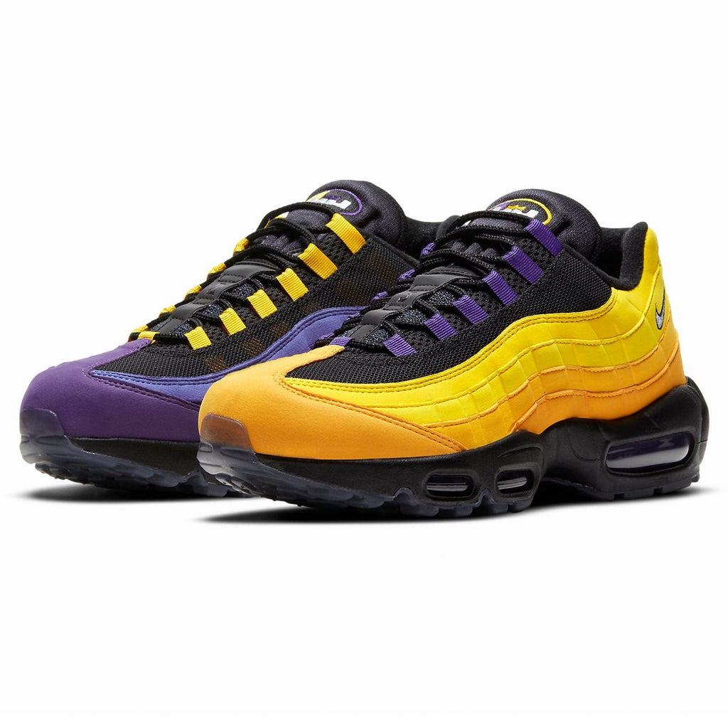 Nike Air Max 95 NRG 'LeBron Lakers' — UK 3 | EU 35.5 | US 3.5 — Side View