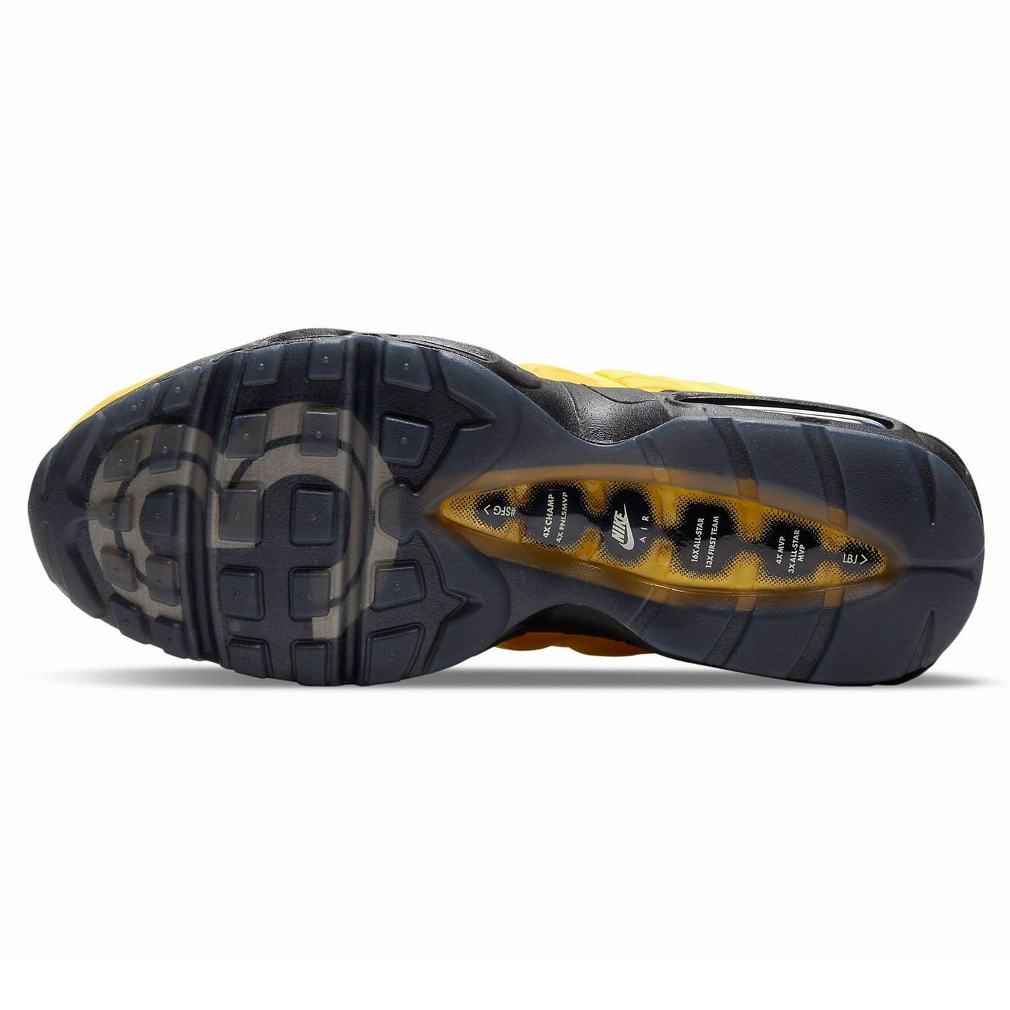 Nike Air Max 95 NRG 'LeBron Lakers' — UK 3 | EU 35.5 | US 3.5 — Detail View