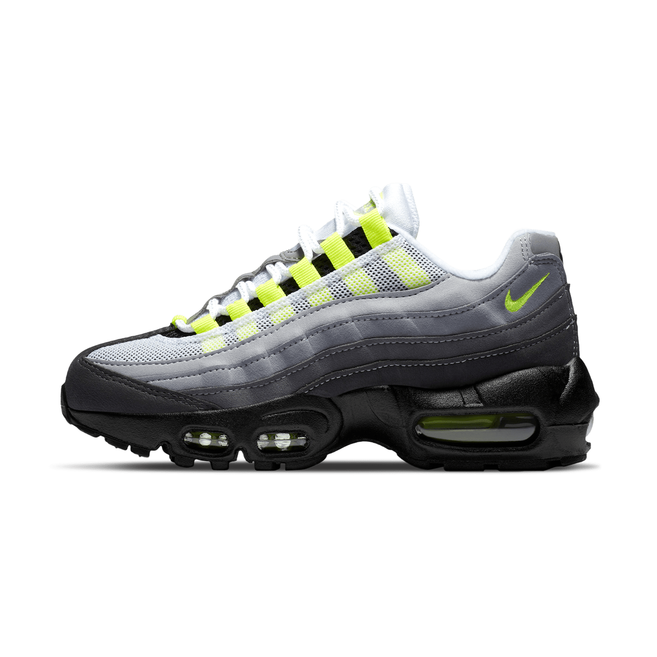 Nike Air Max 95 OG GS 'Neon' 2020 — UK 13.5 | EU 32 | US 1Y — Front View
