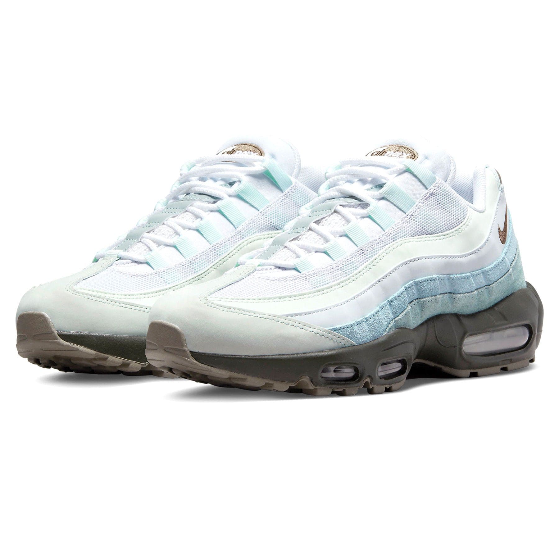Nike Air Max 95 'Sequoia Dusty Sage' — UK 3 | EU 35.5 | US 3.5 — Side View