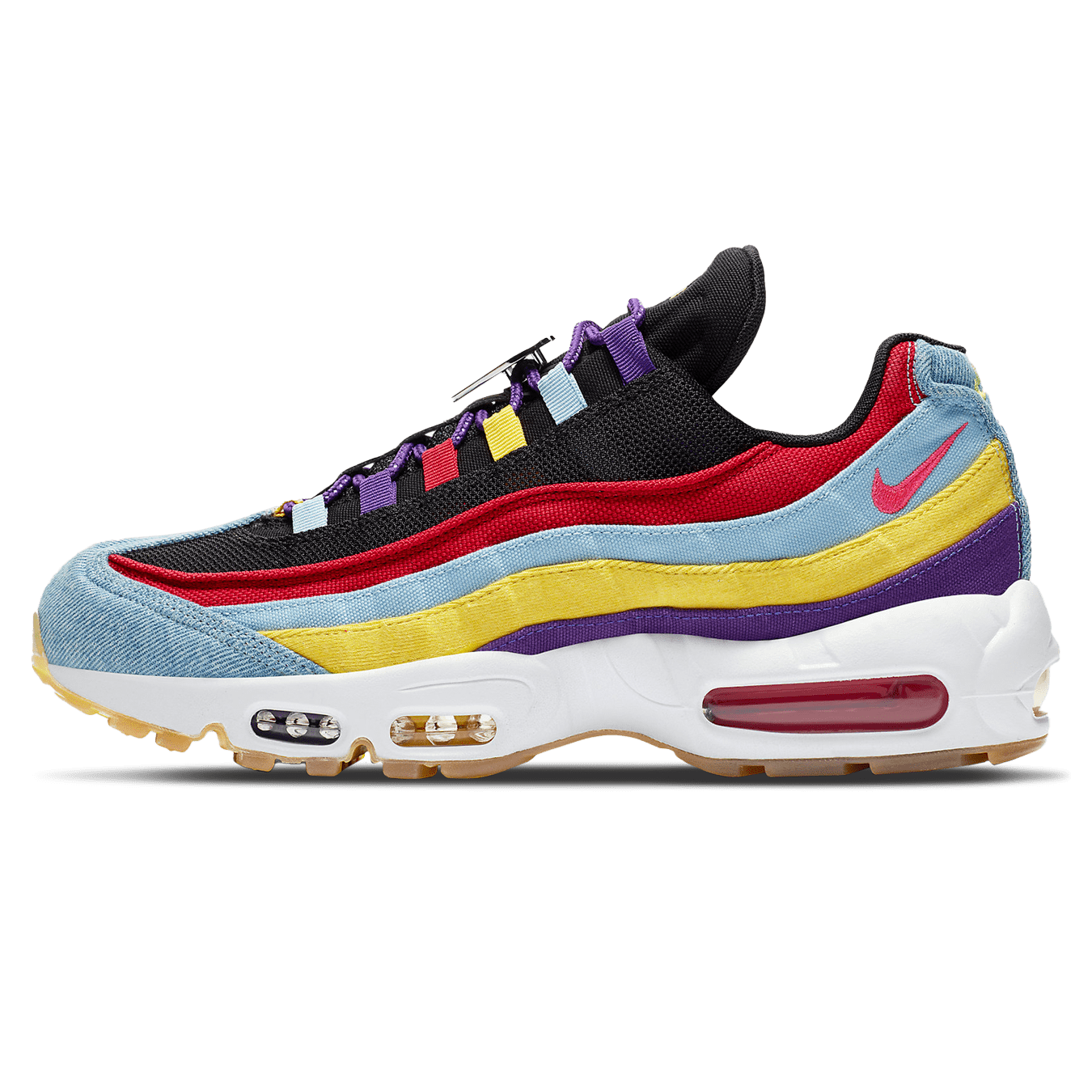Nike Air Max 95 SP 'Multi-Color' — UK 3 | EU 35.5 | US 3.5 — Front View