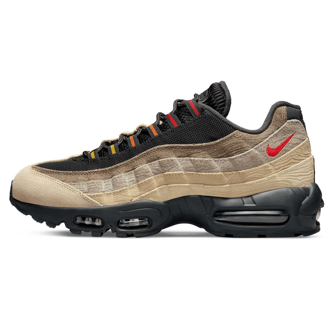 Nike Air Max 95 'Topographic' — UK 3 | EU 35.5 | US 3.5 — Front View