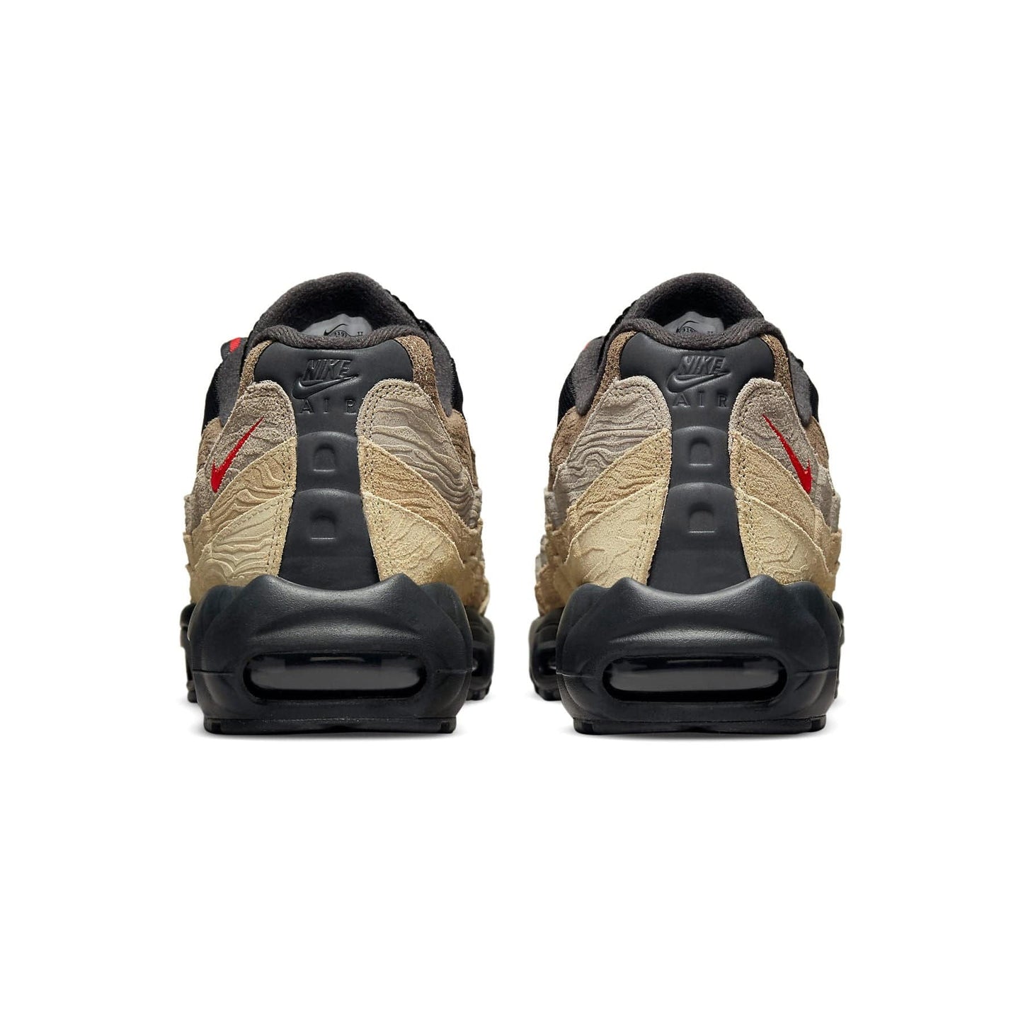Nike Air Max 95 'Topographic' — UK 3 | EU 35.5 | US 3.5 — Top View