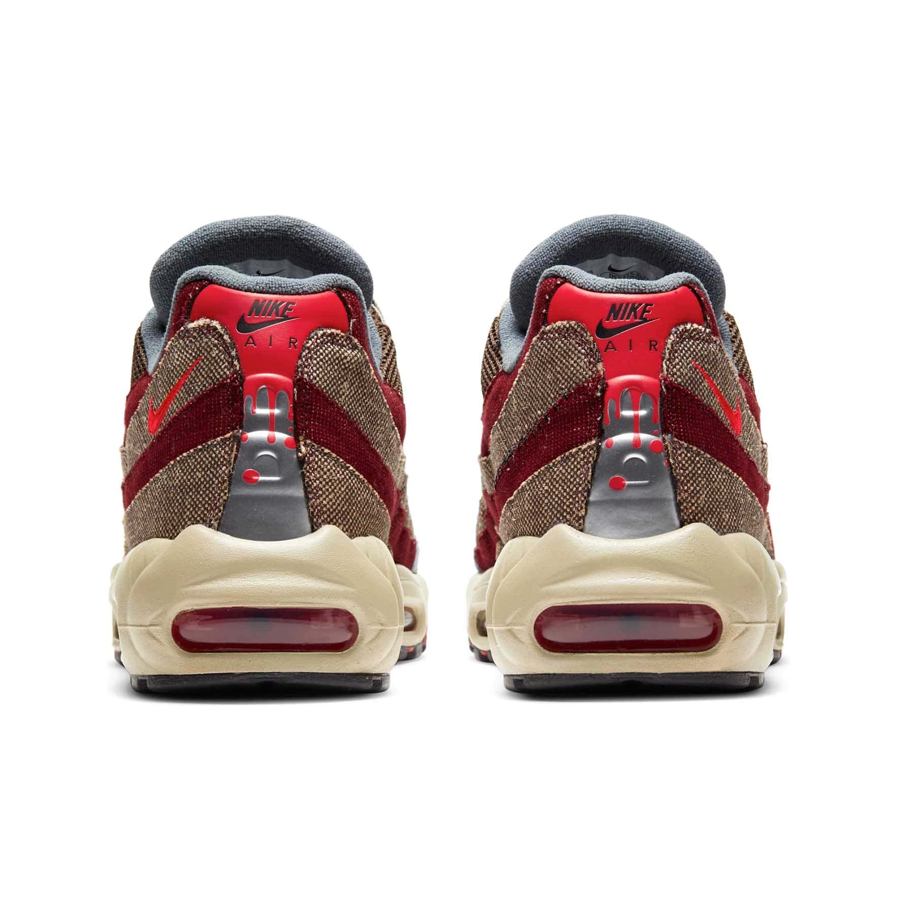 Nike Air Max 95 'Freddy Krueger' — UK 3 | EU 35.5 | US 3.5 — Detail View
