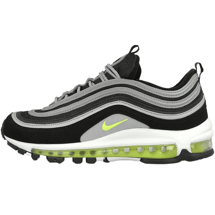 Nike Air Max 97 Black-Neon OG  Japan — UK 3 | EU 35.5 | US 3.5 — Front View