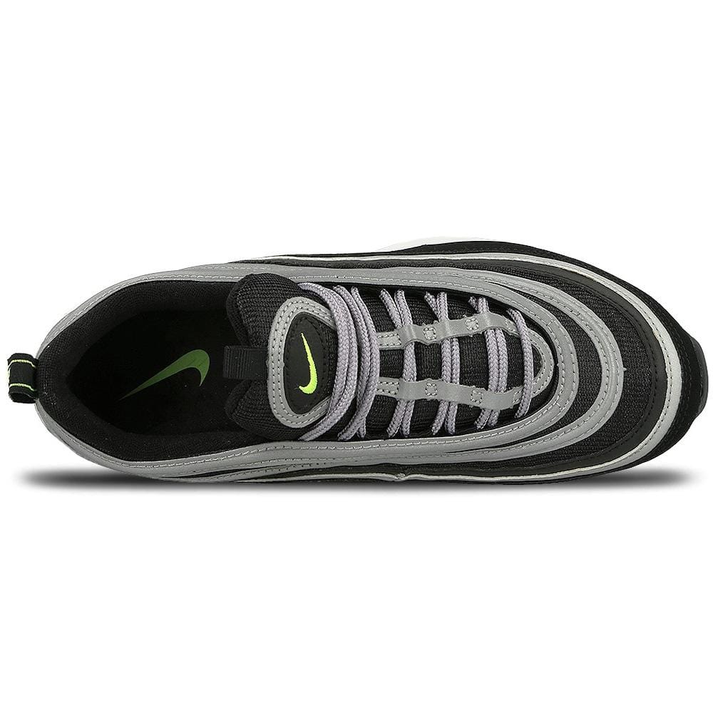 Nike Air Max 97 Black-Neon OG  Japan — UK 3 | EU 35.5 | US 3.5 — Top View