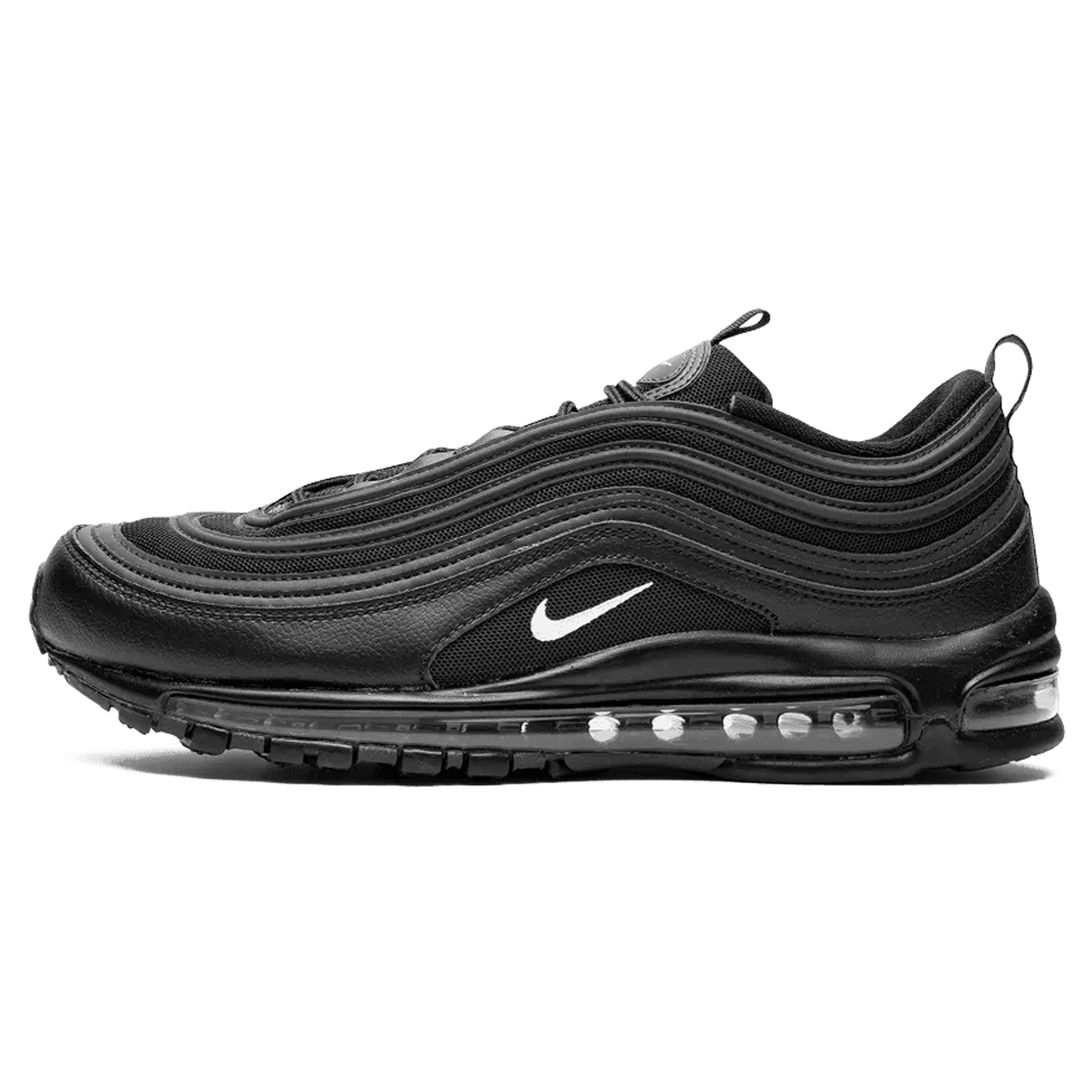 Nike Air Max 97 'Black Terry Cloth' — UK 3 | EU 35.5 | US 3.5 — Front View