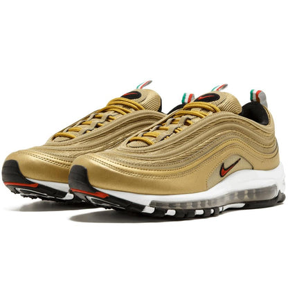 Nike Air Max 97 OG Gold "Italy" — UK 3 | EU 35.5 | US 3.5 — Side View