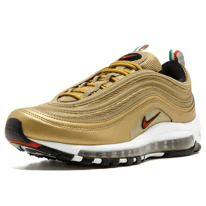 Nike Air Max 97 OG Gold "Italy" — UK 3 | EU 35.5 | US 3.5 — Top View