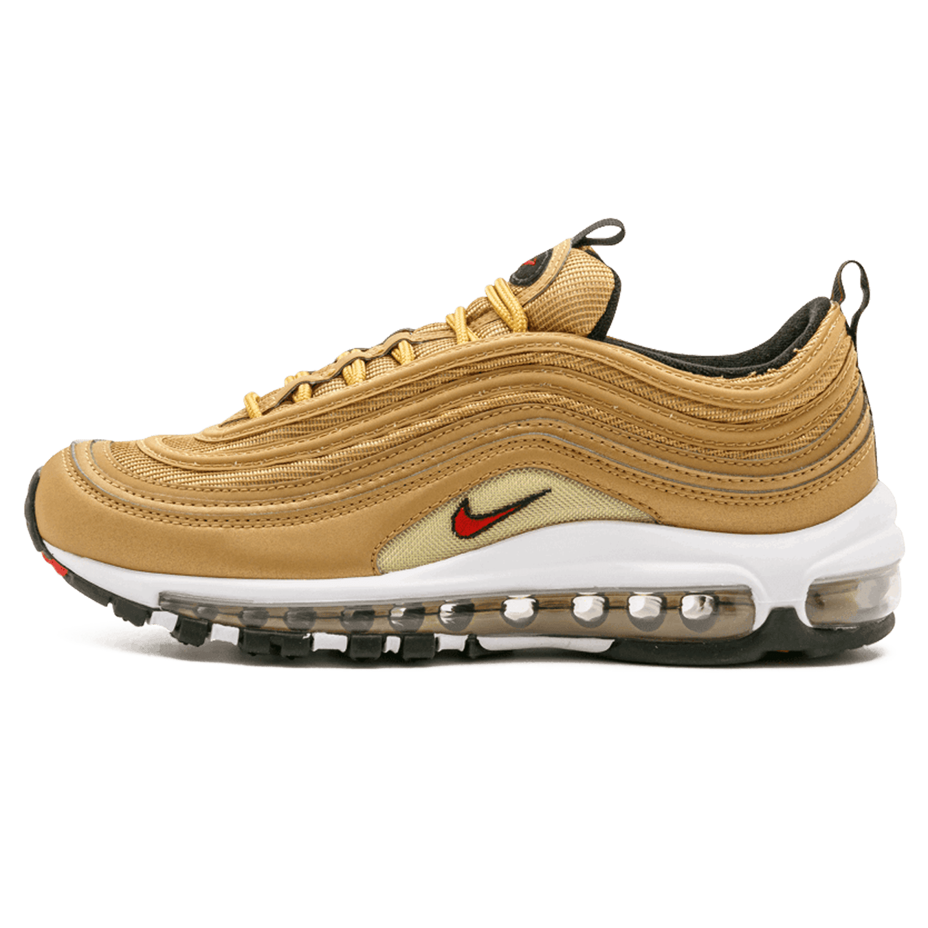 Nike Air Max 97 OG QS Wmns 'Metallic Gold' — UK 2.5 | EU 35.5 | US 5 — Front View