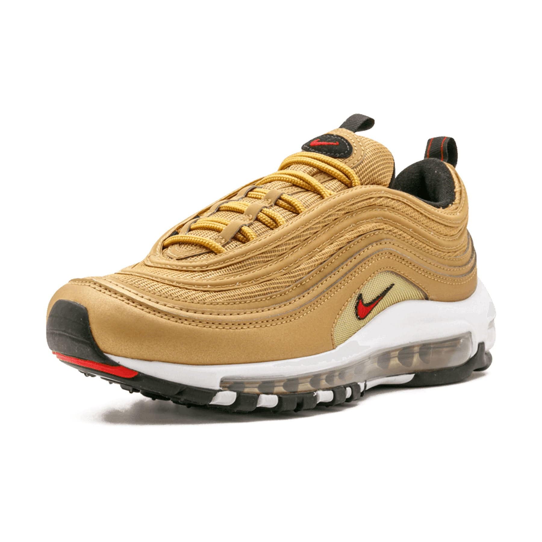 Nike Air Max 97 OG QS Wmns 'Metallic Gold' — UK 2.5 | EU 35.5 | US 5 — Top View