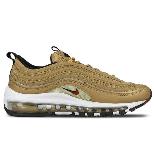Nike Air Max 97 OG QS Metallic Gold — UK 3 | EU 35.5 | US 3.5 — Side View