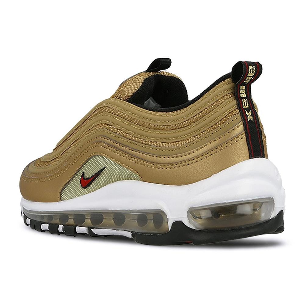 Nike Air Max 97 OG QS Metallic Gold — UK 3 | EU 35.5 | US 3.5 — Back View