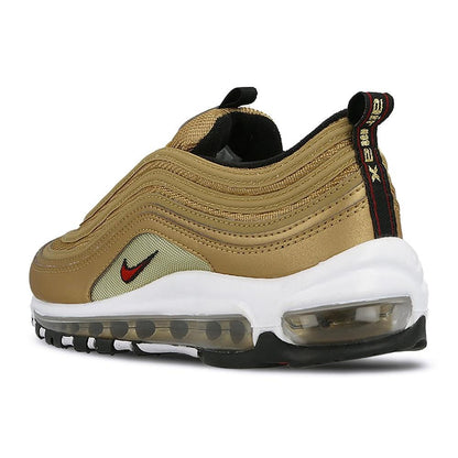 Nike Air Max 97 OG QS Metallic Gold — UK 3 | EU 35.5 | US 3.5 — Back View