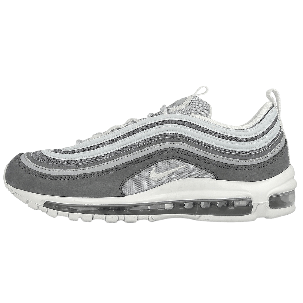 Nike Air Max 97 Premium Wolf Grey-Dark Grey — UK 3 | EU 35.5 | US 3.5 — Front View