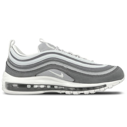 Nike Air Max 97 Premium Wolf Grey-Dark Grey — UK 3 | EU 35.5 | US 3.5 — Side View