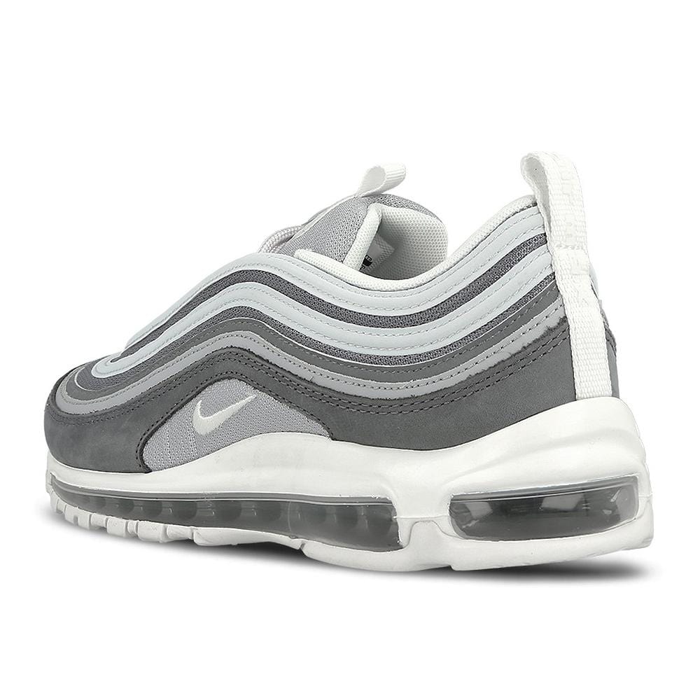 Nike Air Max 97 Premium Wolf Grey-Dark Grey — UK 3 | EU 35.5 | US 3.5 — Back View