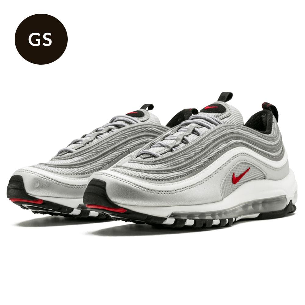 Nike Air Max 97 GS QS Silver Bullet — UK 13.5 | EU 32 | US 1Y — Alternate View 7
