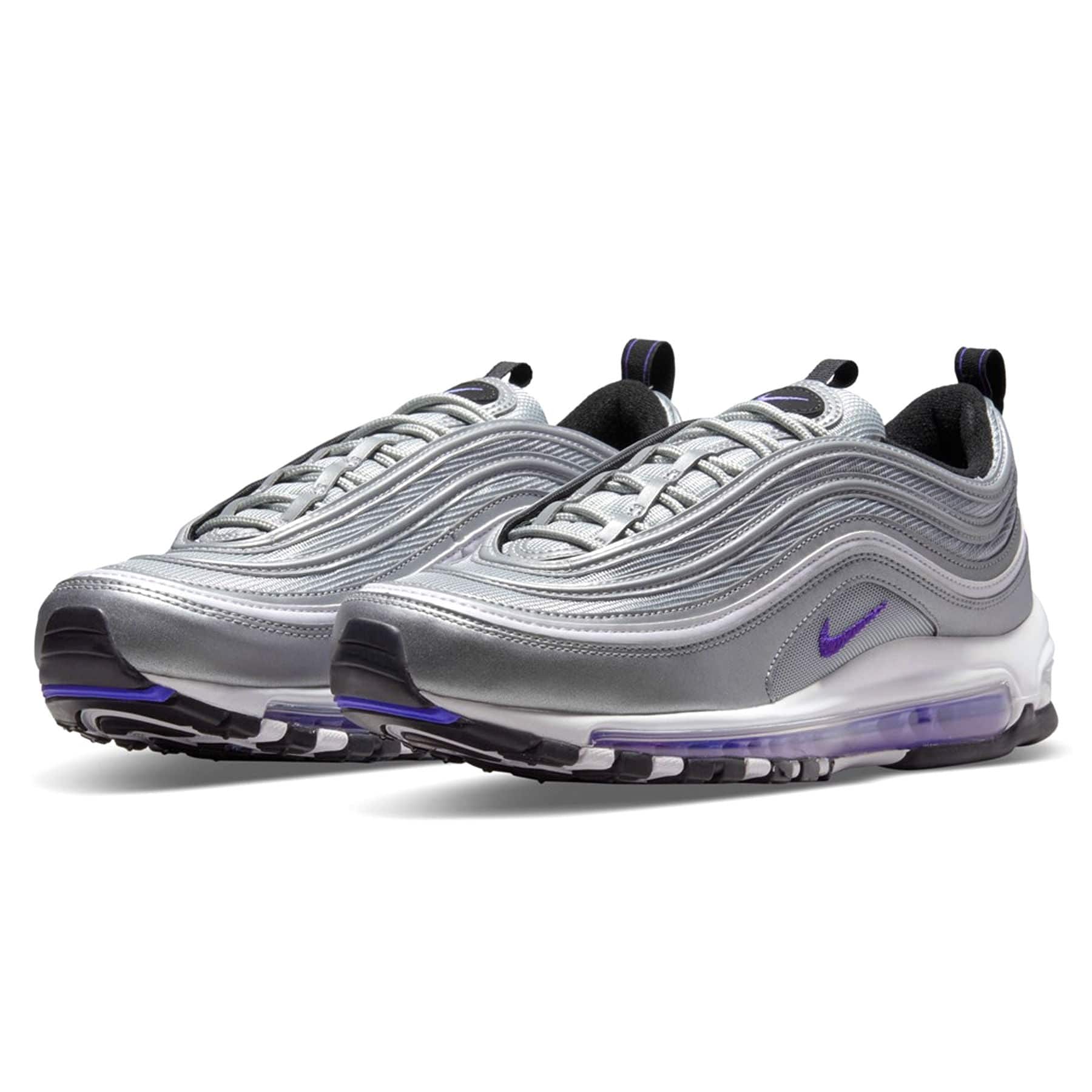 Nike Air Max 97 'Silver Violet' — UK 3 | EU 35.5 | US 3.5 — Side View