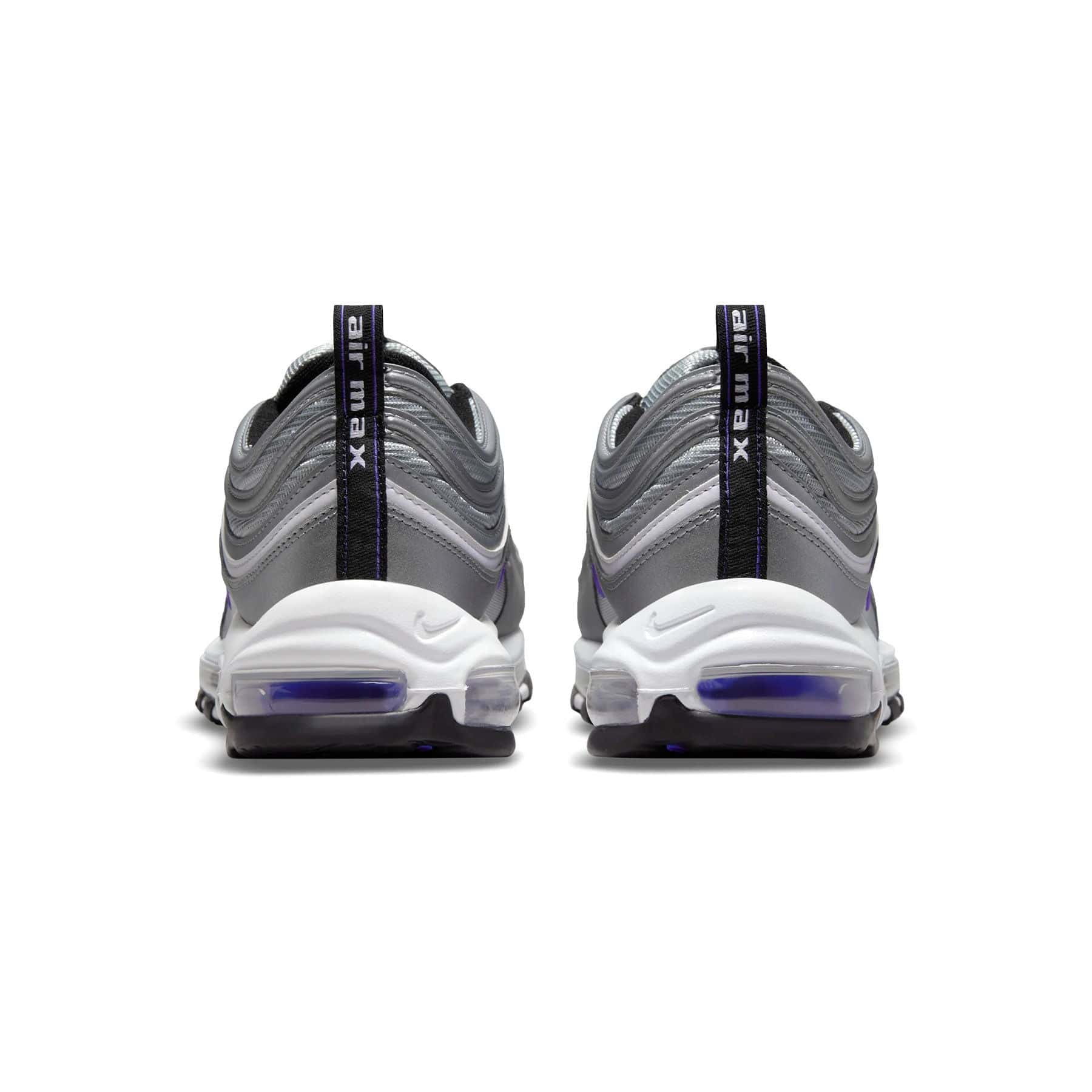 Nike Air Max 97 'Silver Violet' — UK 3 | EU 35.5 | US 3.5 — Top View