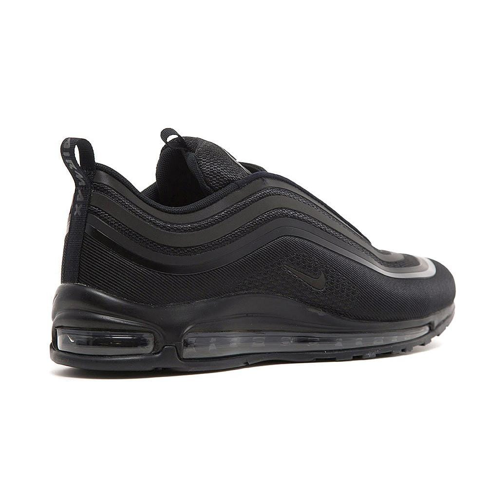 Nike Air Max 97 Ultra Triple Black — UK 3 | EU 35.5 | US 3.5 — Side View